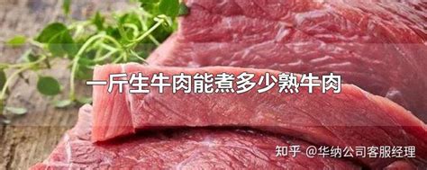 一斤肉能煮多少斤熟肉