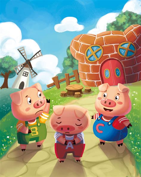 三岁儿童故事大全三只小猪
