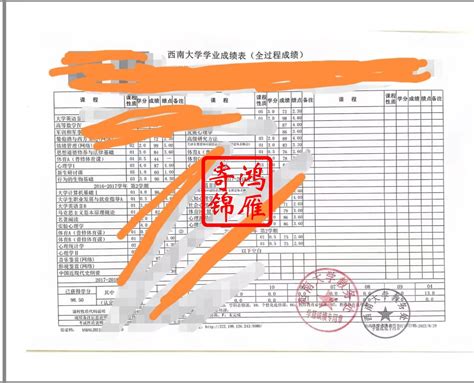 上海交通大学本科成绩单打印