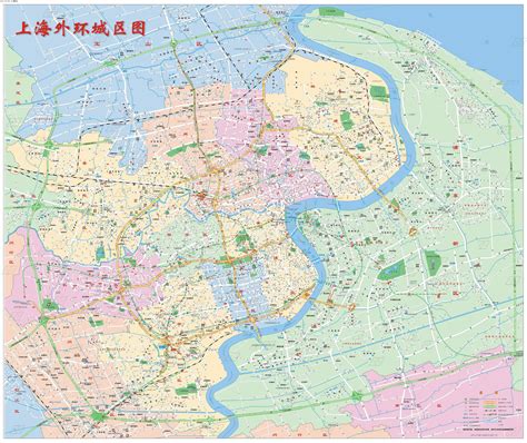 高清上海地图全图图片