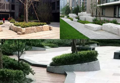 上海晶铸石树池坐凳制作