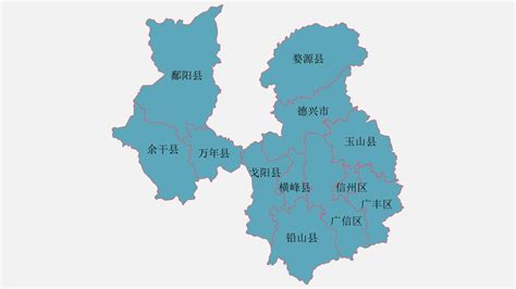 上饶中国地图全图