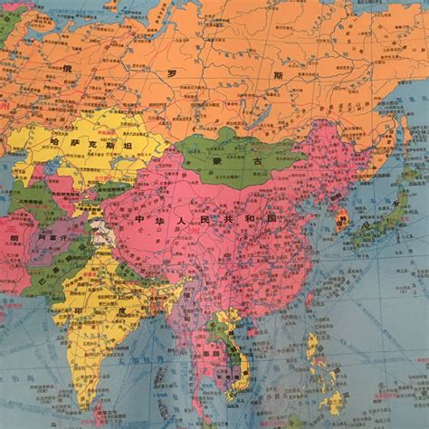 世界地图中国地图中文版全图