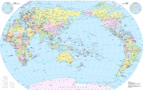 世界地图高清图电子版