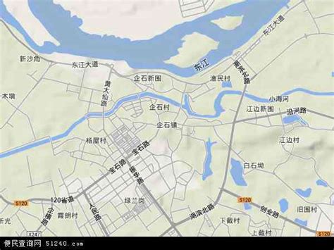 东莞企石地图全图