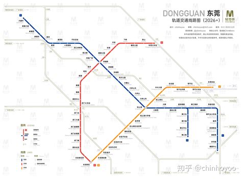 东莞地铁站线路图