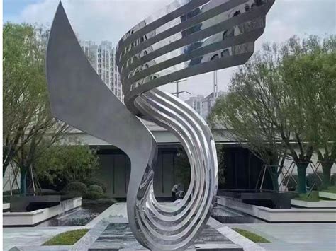 东莞校园抽象不锈钢雕塑