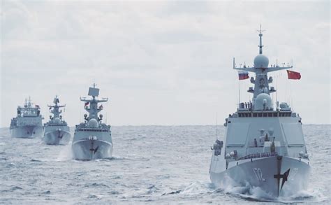 中俄海军巡航路线