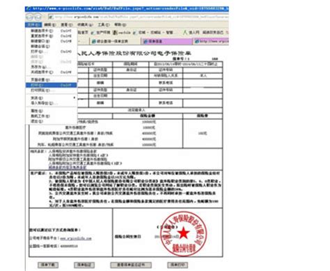 中国人寿电子保单在哪里打印
