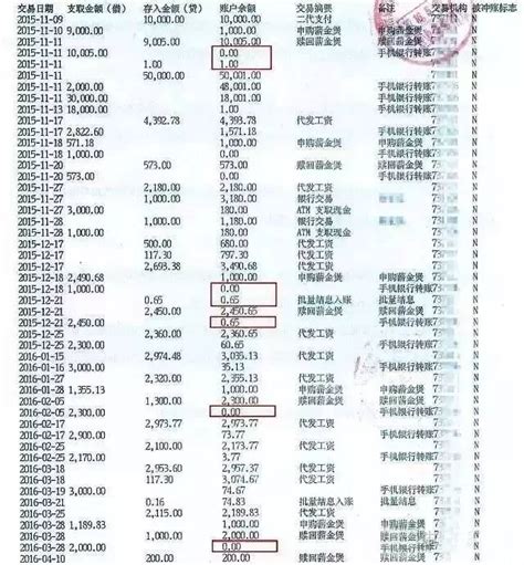 中国农业银行流水账单电脑