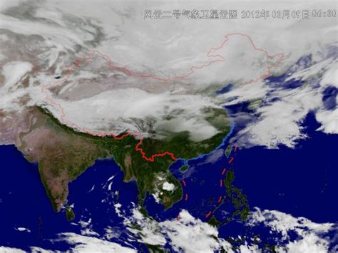 中国卫星云图超清晰