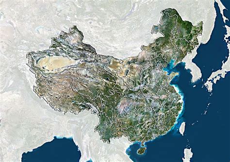 中国卫星航拍地图高清