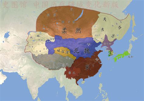 中国历史朝代版图