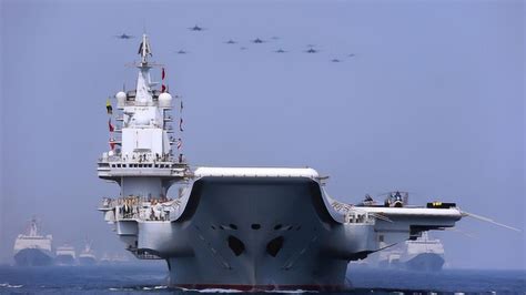 中国台海军舰部署