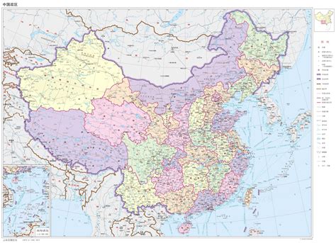 中国地图全图超清