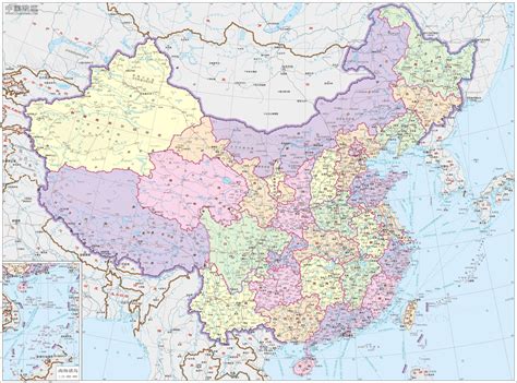 中国地图全图超清版