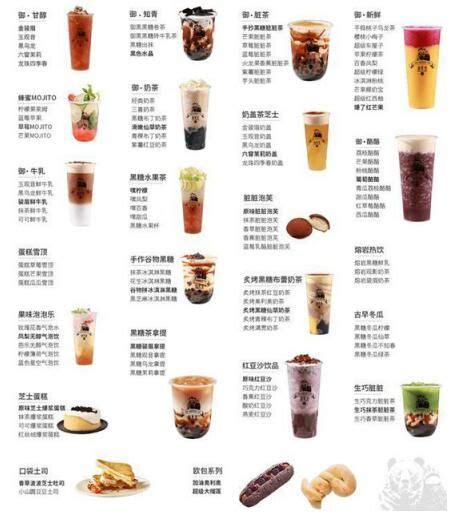 中国奶茶店排名