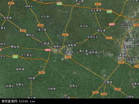 中国市县镇村卫星地图