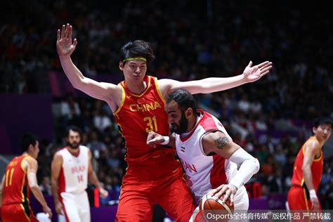 中国男篮对伊朗2018亚运会
