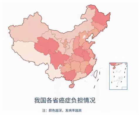 中国癌症排名前十地区