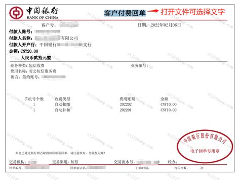 中国银行网上如何打印付款回单