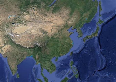 中国高清卫星地图清晰版