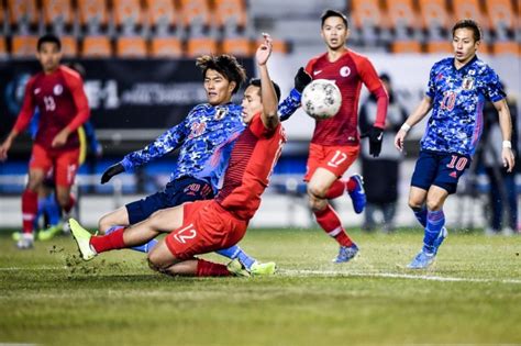 中国vs日本 足球