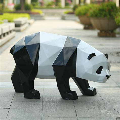 中山卡通玻璃钢动物雕塑