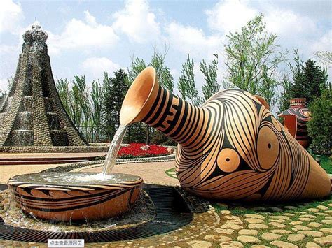 丽水校园景观陶瓷雕塑