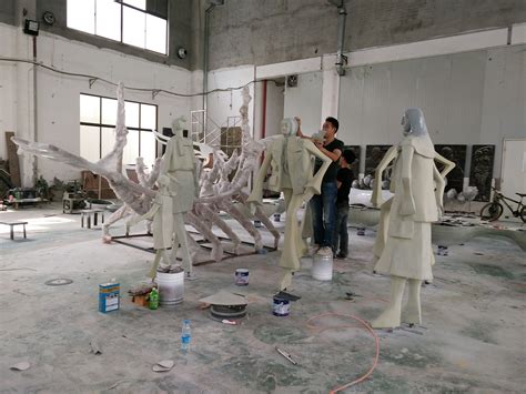 义乌玻璃钢雕塑生产厂