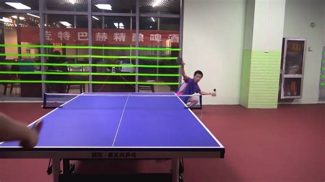 乒乓球直拍接球技巧视频教程