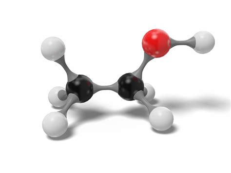 乙醇的分子模型