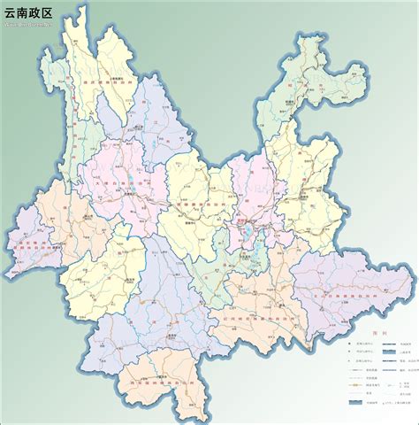 云南电子地图高清版