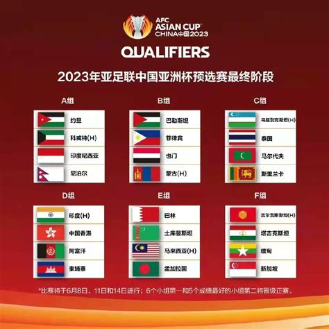 亚洲预选赛国足赛程