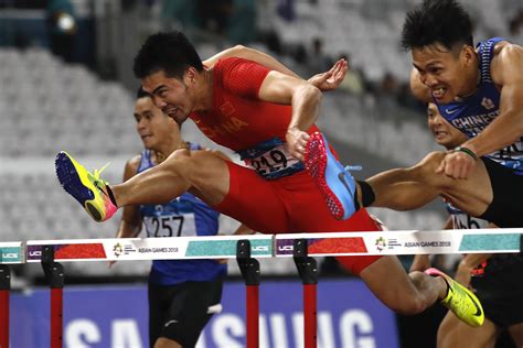 亚运会男子110米栏中国几连冠