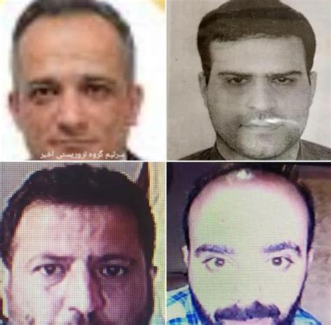 伊朗发布杀害核科学家4名嫌犯照片