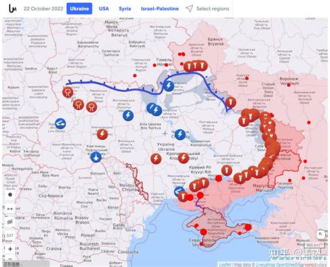 俄乌战线地图2023