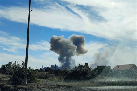 克里米亚俄军基地遭遇爆炸