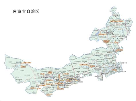 内蒙古地图全图高清版
