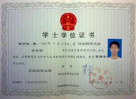 内蒙古民族大学毕业证照片
