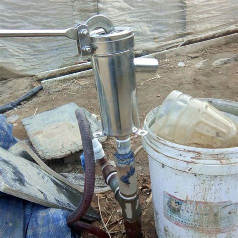 农村怎么做抽水泵