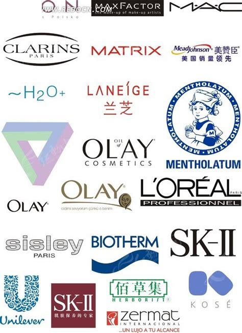 化妆品logo排行