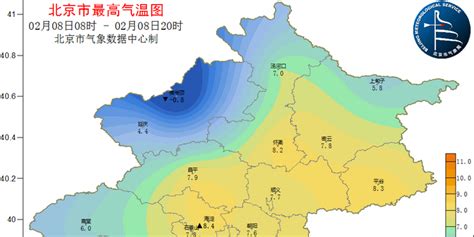 北京今日10时至20时降雪最大