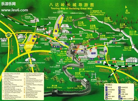 北京八达岭地图