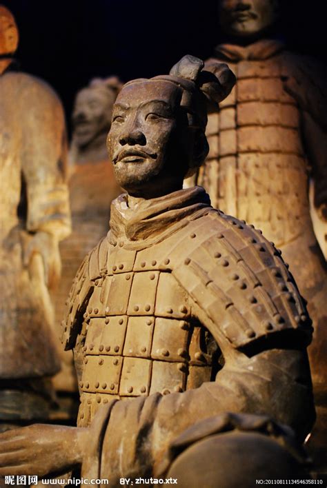 北京兵马俑雕塑