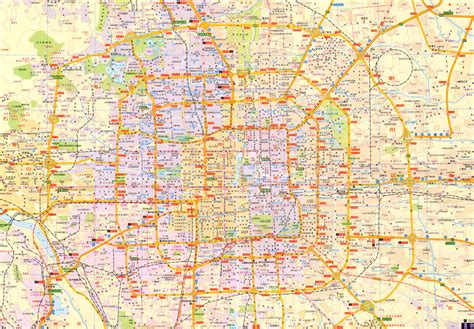 北京市交通地图高清版