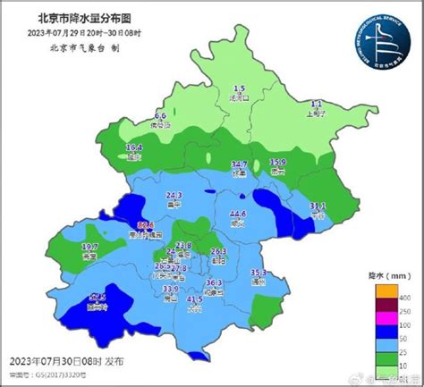北京暴雨预计