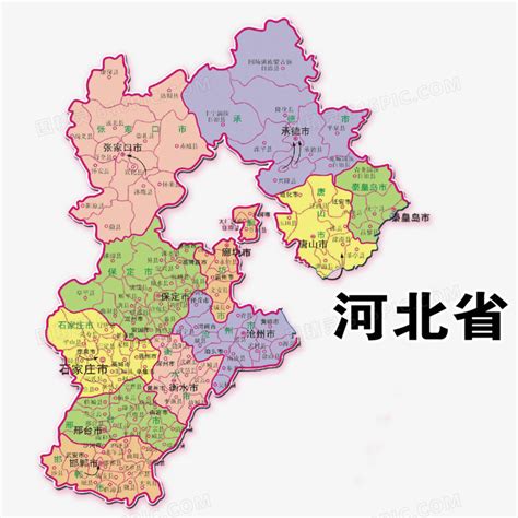 北京河北地图高清版大图