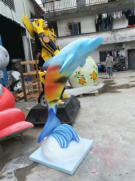 北京玻璃钢海洋雕塑制作厂家