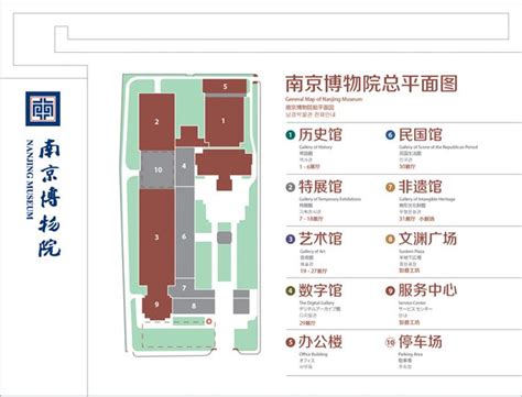 南京博物院有一张地图